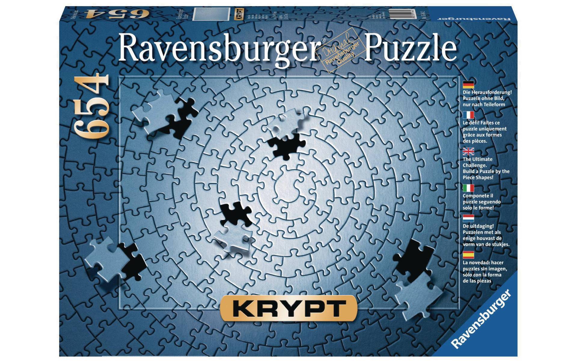Ravensburger Puzzle »Krypt Silberfarben« Ravensburger Puzzle »Krypt Silberfarben« von Ravensburger