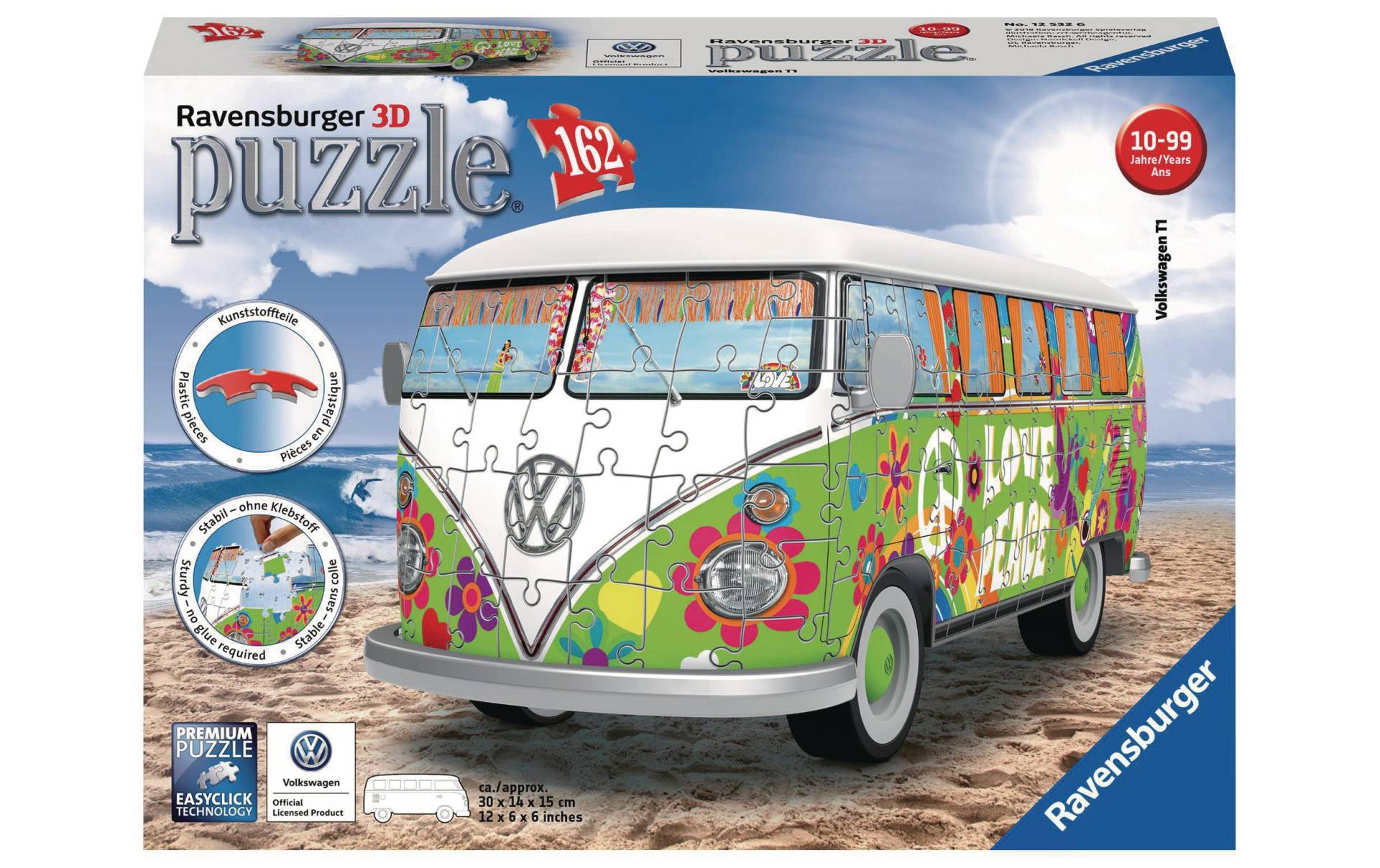 Ravensburger Puzzle »VW T1 Hippie Style« Ravensburger Puzzle »VW T1 Hippie Style« von Ravensburger
