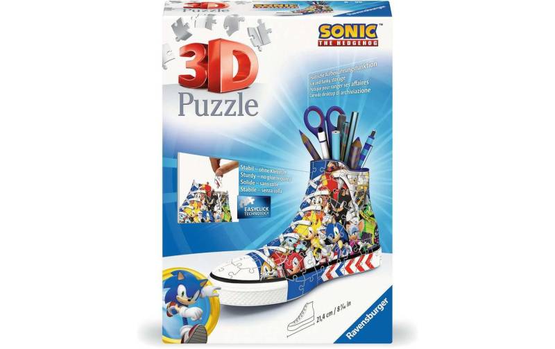 Ravensburger 3D-Puzzle »Sneaker Sonic the Hedgehog« von Ravensburger