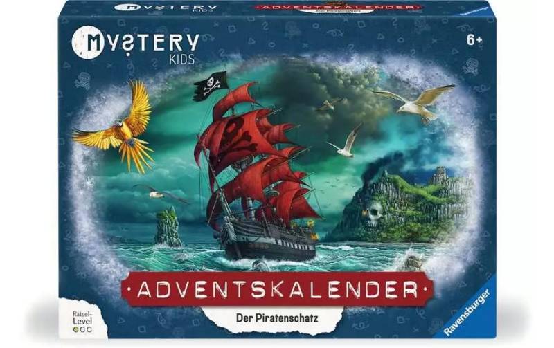 Ravensburger Adventskalender »Der Piratenschatz«, ab 6 Jahren von Ravensburger