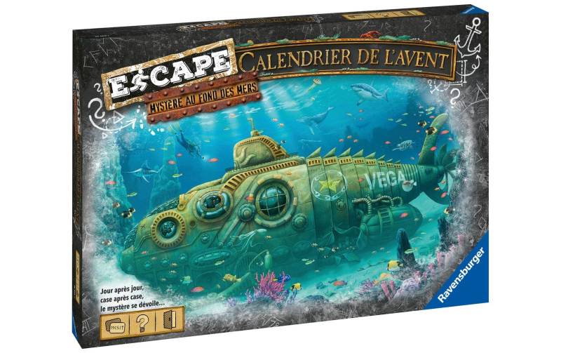 Ravensburger Adventskalender »l'avent Escape«, ab 10 Jahren von Ravensburger