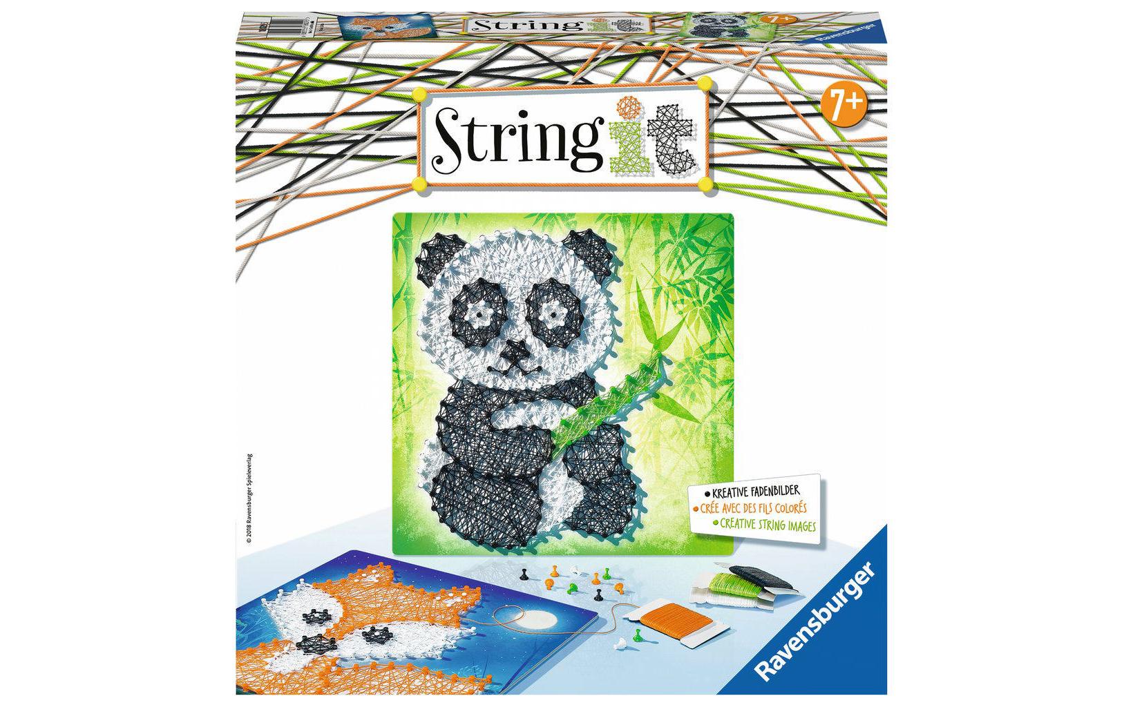 Ravensburger Kreativset »Bastelset String it Midi: Panda&Fox« Ravensburger Kreativset »Bastelset String it Midi: Panda&Fox« von Ravensburger