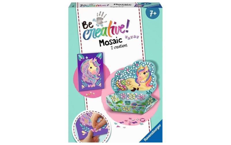 Ravensburger Kreativset »Be Creative Mosaic Unicorn« von Ravensburger