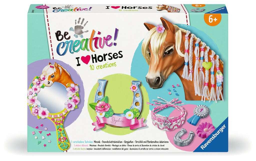 Ravensburger Kreativset »BeCreative – Pferde« Ravensburger Kreativset »BeCreative – Pferde« von Ravensburger