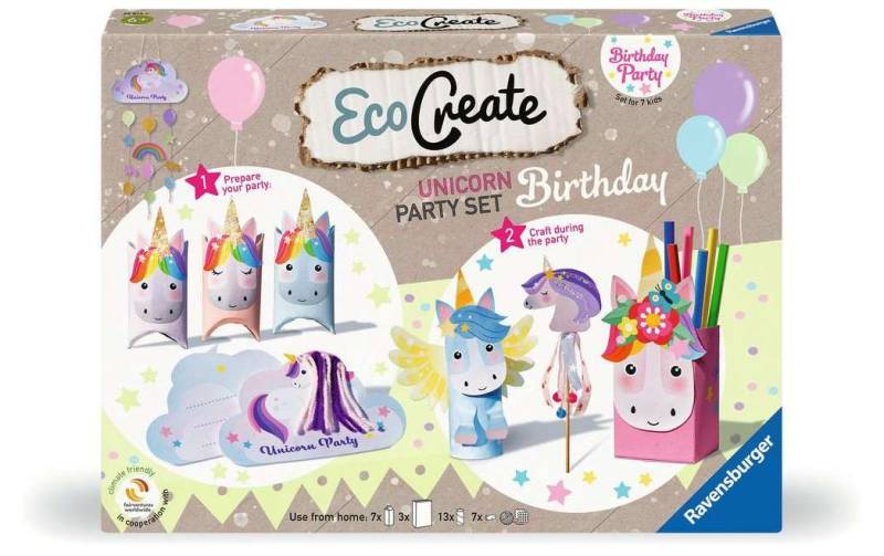 Ravensburger Kreativset »EcoCreate – Unicorn D/F/I/NL/EN/E« von Ravensburger