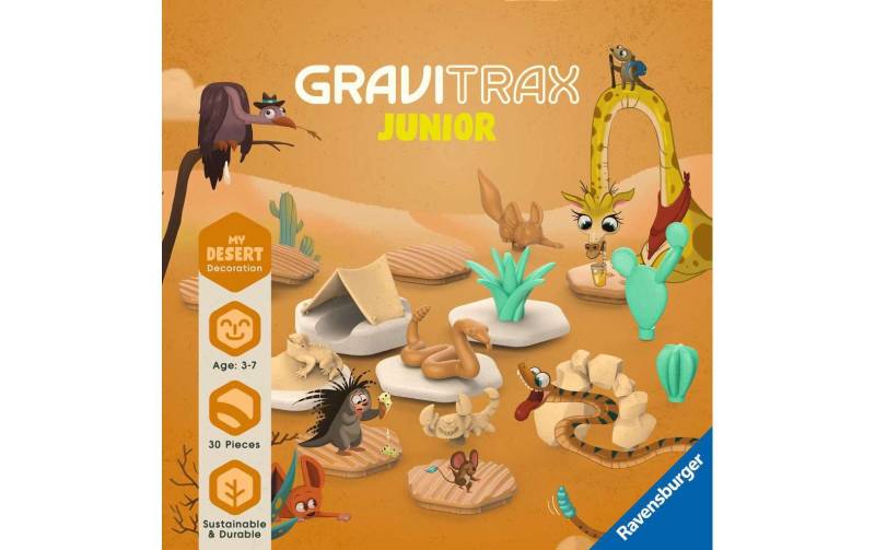 Ravensburger Kugelbahn »GraviTrax Junior Extension Desert«, (30 tlg.) von Ravensburger