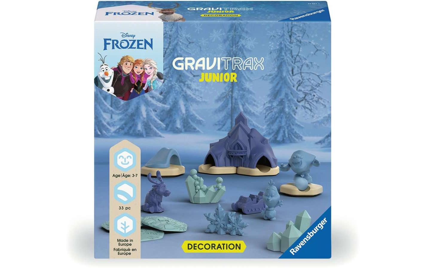 Ravensburger Kugelbahn »GraviTrax Junior Extension Frozen«, (33 tlg.) von Ravensburger