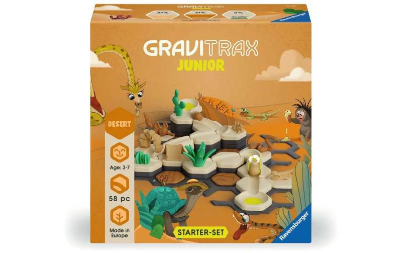 Ravensburger Kugelbahn »GraviTrax Junior Starter Set S My Desert«, (58 tlg.) von Ravensburger