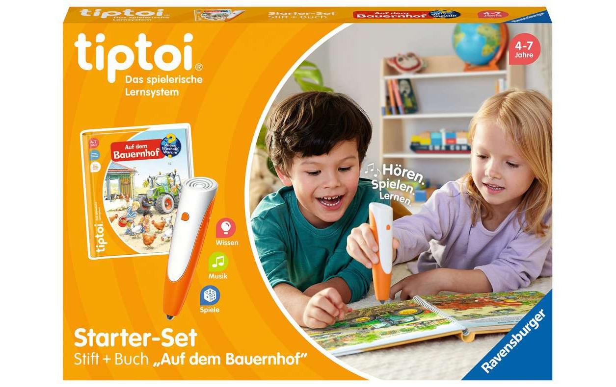 Ravensburger Lernspielzeug »tiptoi Starter-Set: Bauernhof« Ravensburger Lernspielzeug »tiptoi Starter-Set: Bauernhof« von Ravensburger