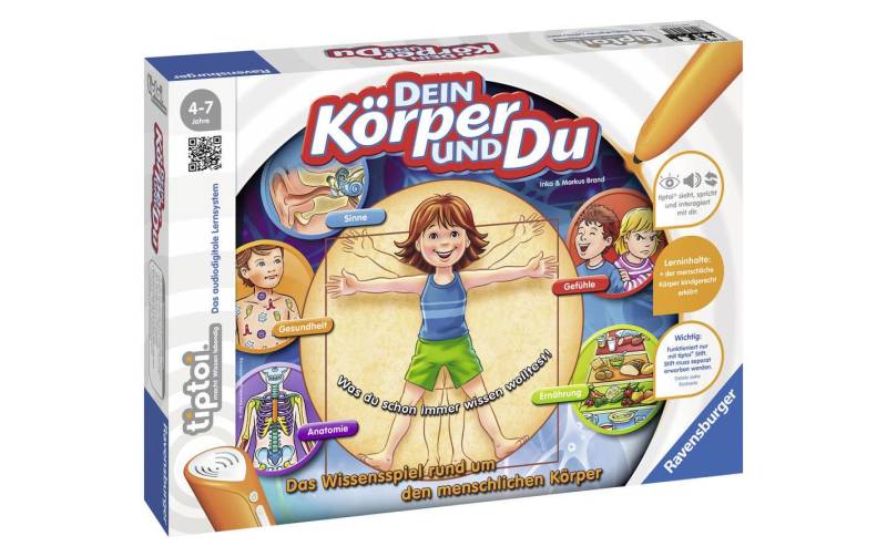 Ravensburger Spiel »tiptoi Spiel dein Körper und Du« von Ravensburger