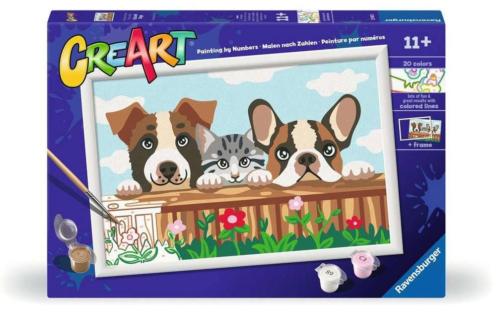 Ravensburger Malen nach Zahlen »CreArt Cats and Dogs« von Ravensburger