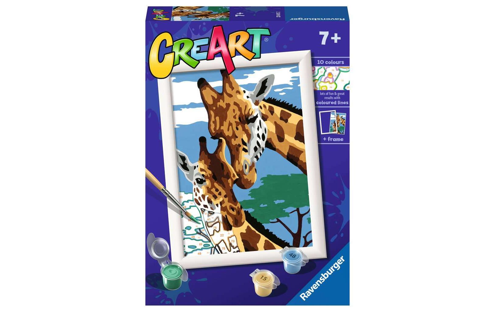 Ravensburger Malen nach Zahlen »CreArt: Cute Giraffes« von Ravensburger