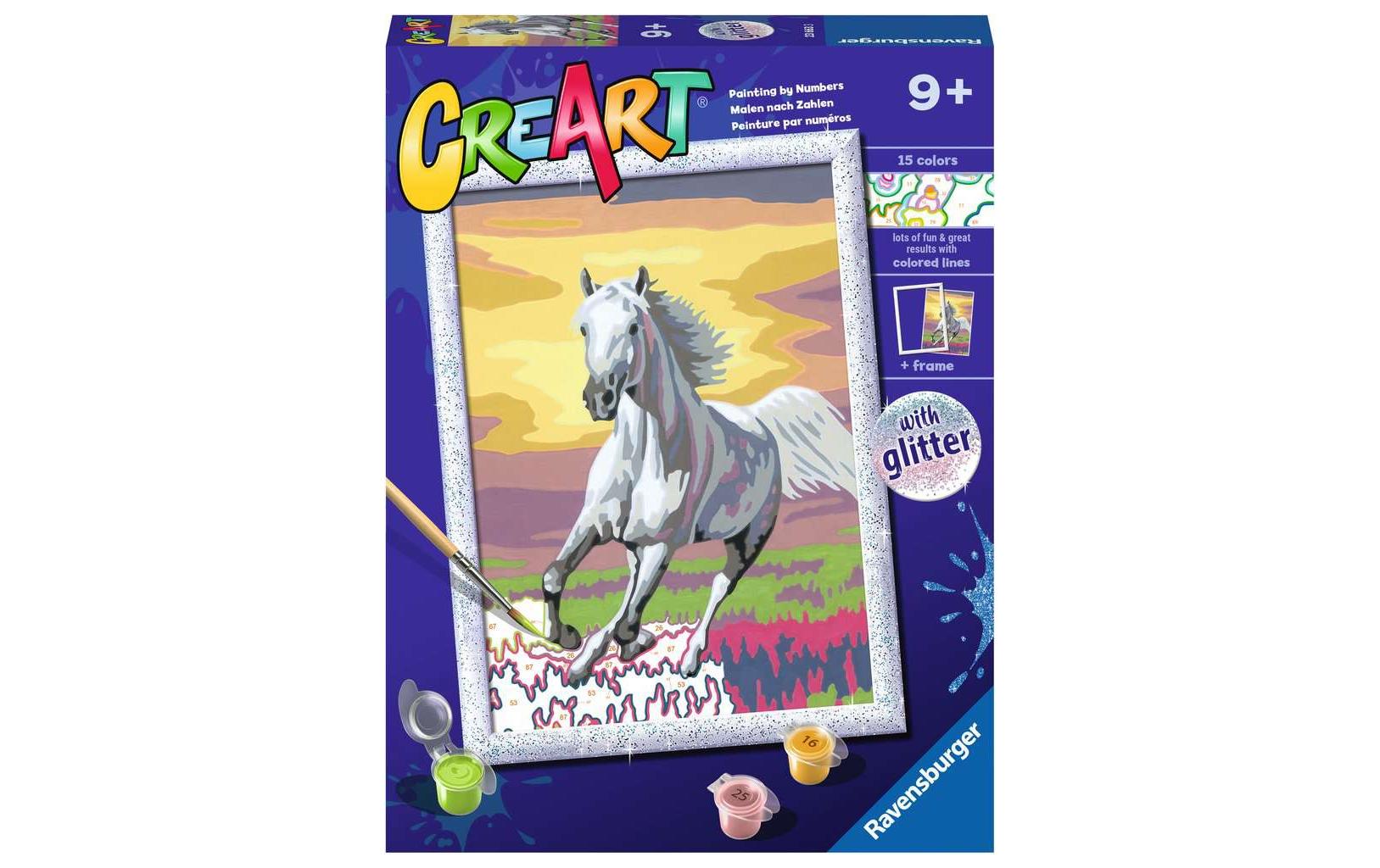 Ravensburger Malen nach Zahlen »CreArt: Horse at Sunset« von Ravensburger