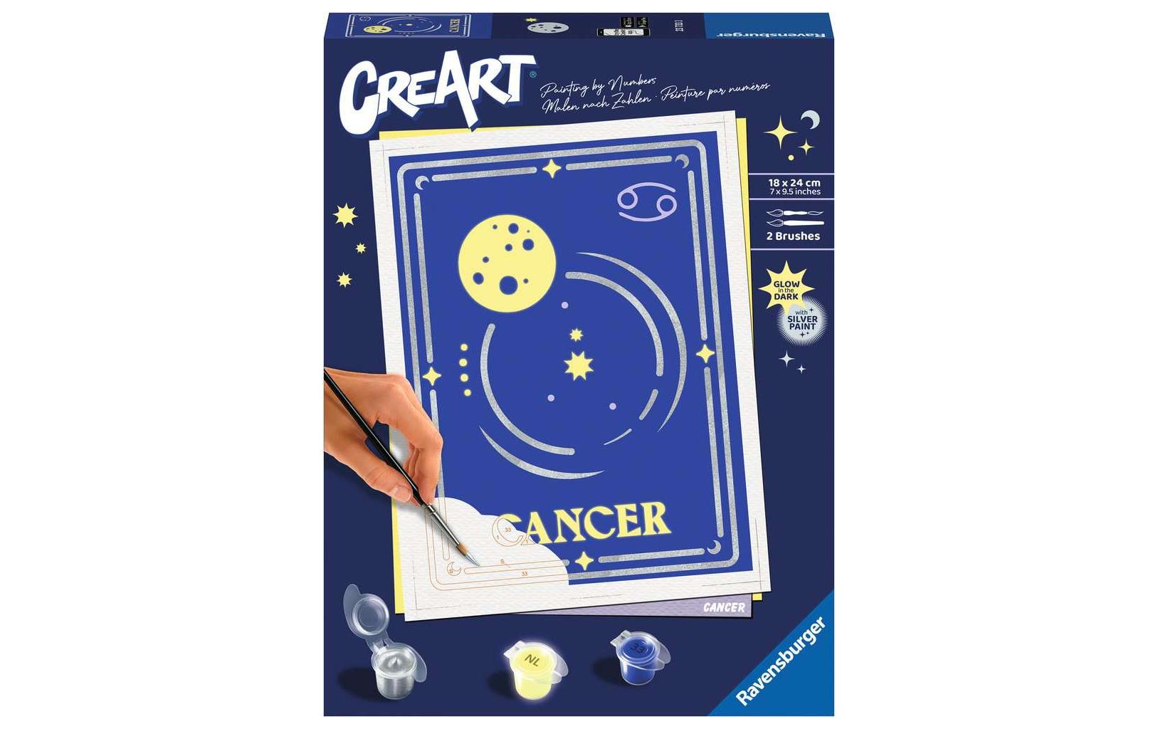 Ravensburger Malen nach Zahlen »CreArt: Krebs« Ravensburger Malen nach Zahlen »CreArt: Krebs« von Ravensburger