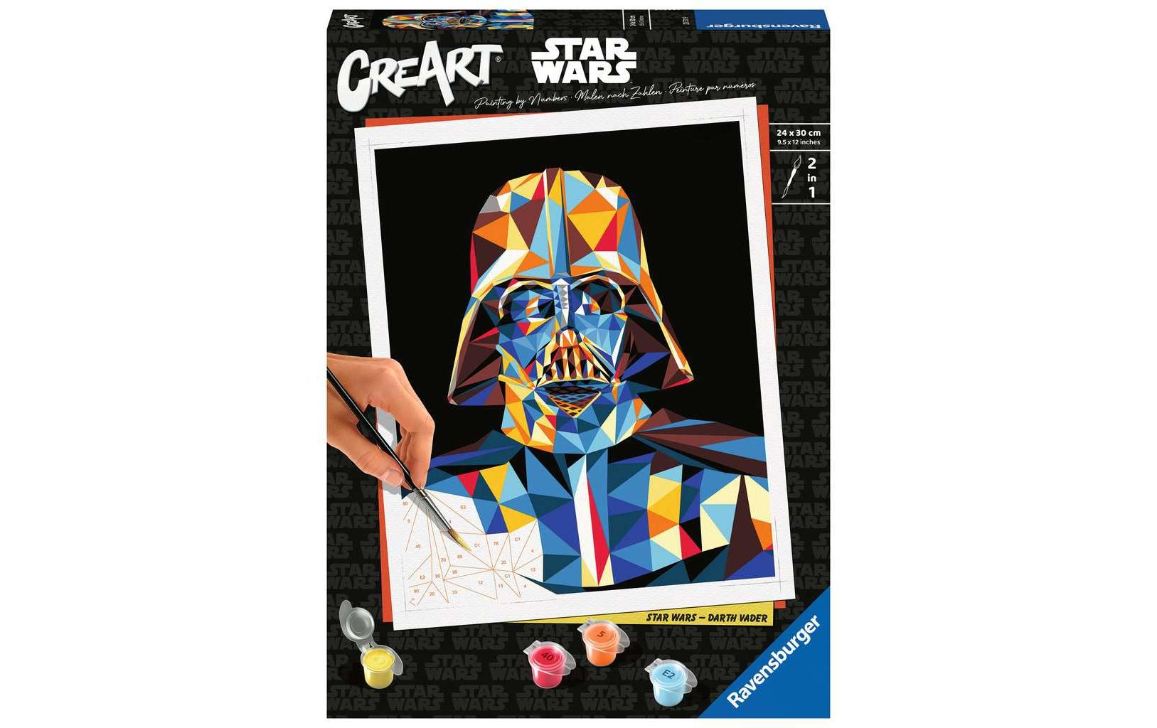 Ravensburger Malen nach Zahlen »CreArt: Star Wars – Darth Vader« Ravensburger Malen nach Zahlen »CreArt: Star Wars – Darth Vader« von Ravensburger