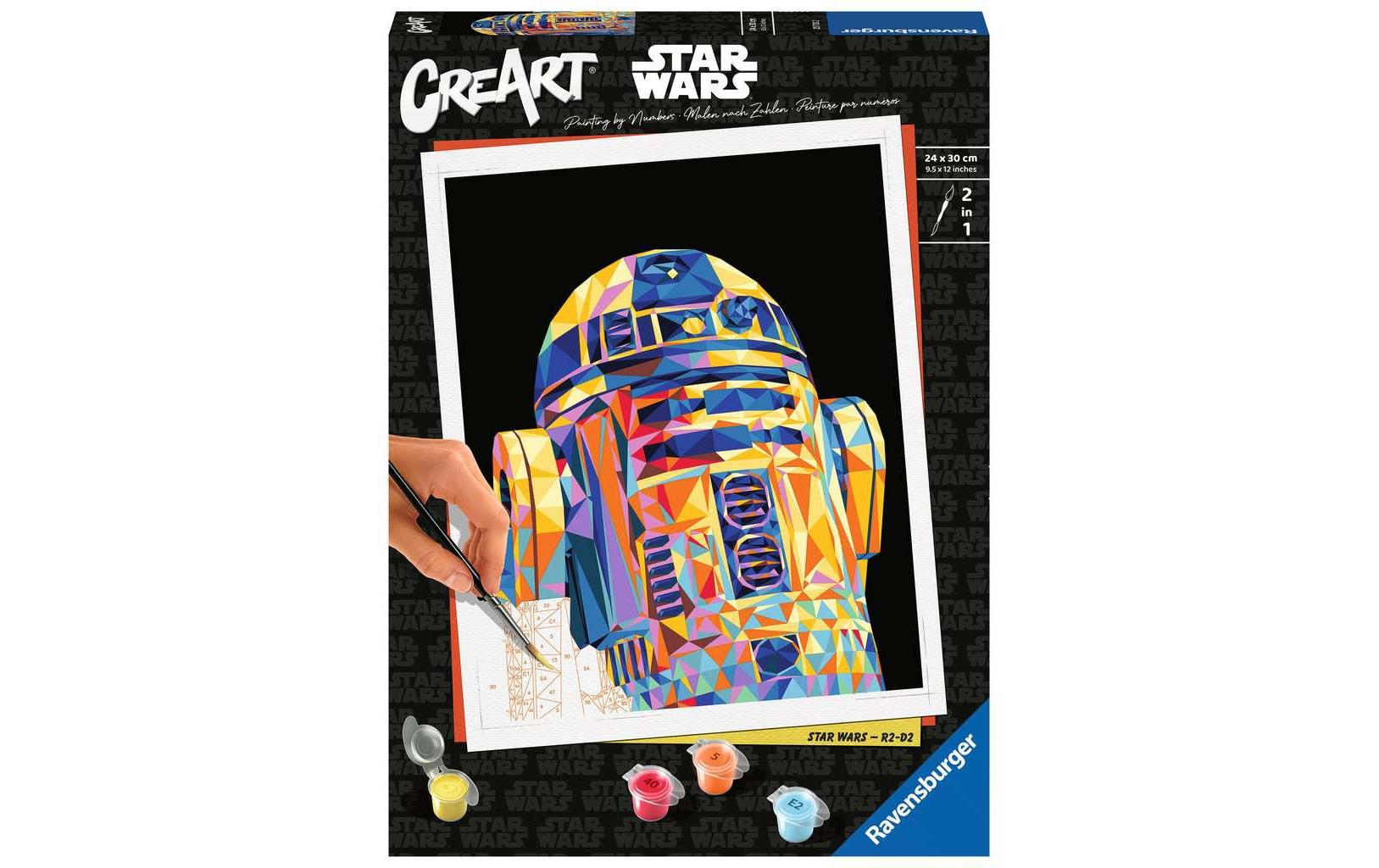 Ravensburger Malen nach Zahlen »CreArt: Star Wars – R2-D3« Ravensburger Malen nach Zahlen »CreArt: Star Wars – R2-D3« von Ravensburger