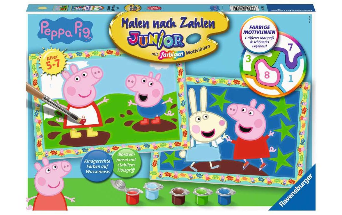 Ravensburger Malen nach Zahlen »Ravensburger Malen nach Zahlen Junior: Peppa Pig« von Ravensburger