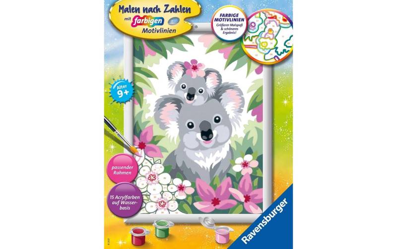 Ravensburger Malen nach Zahlen »Ravensburger Malen nach Zahlen Süsse Koalas« von Ravensburger