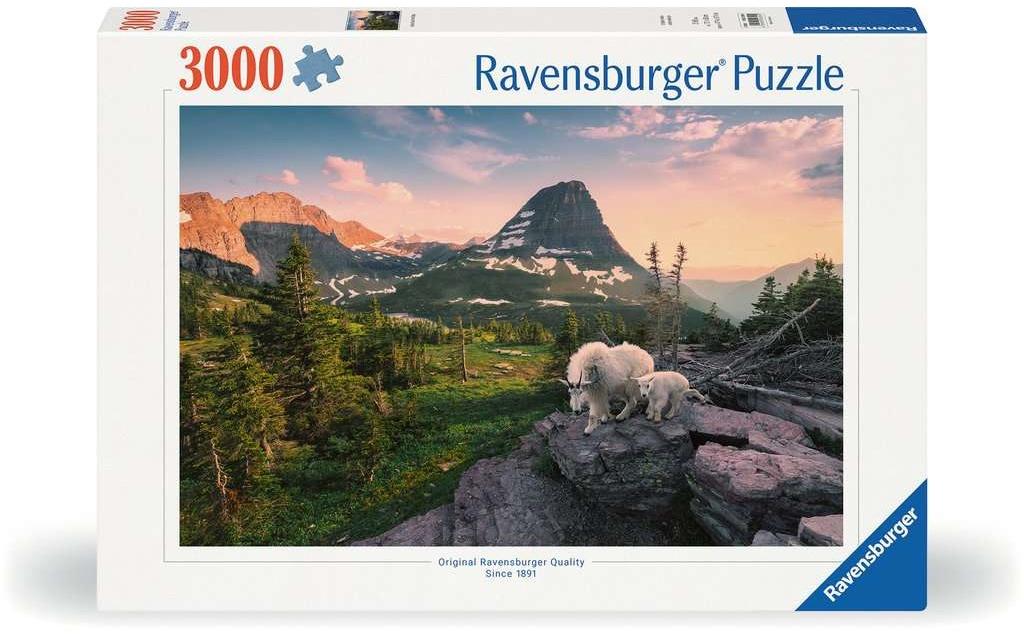 Ravensburger Puzzle »Almbock mit Baby« von Ravensburger