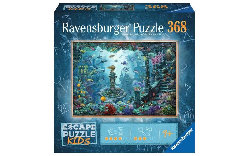 Ravensburger Puzzle »ESCAPE Kids Underwater«, (368 tlg.) von Ravensburger