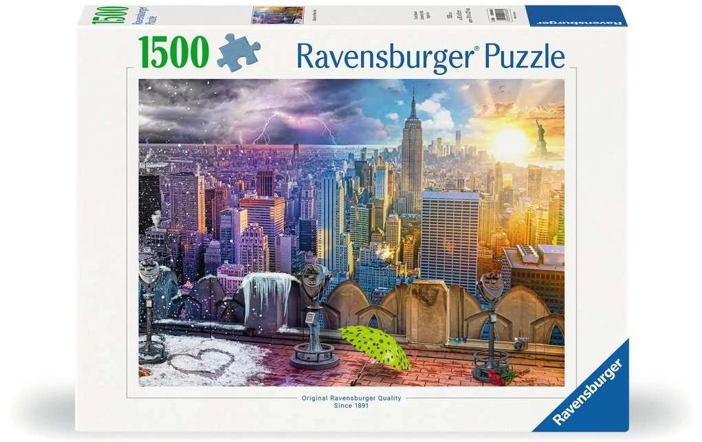 Ravensburger Puzzle »New York im Winter und Sommer« von Ravensburger