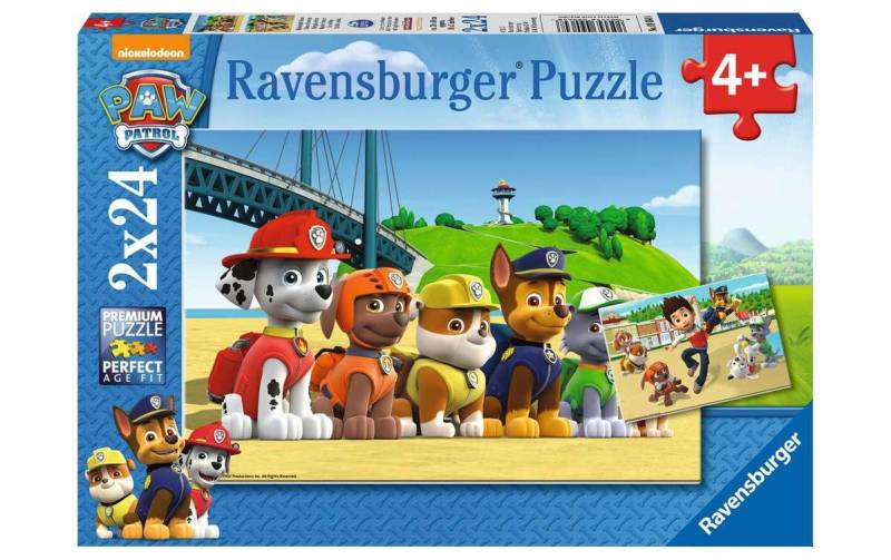 Ravensburger Puzzle »PAW:Heldenhafte Hunde«, (48 tlg.) von Ravensburger