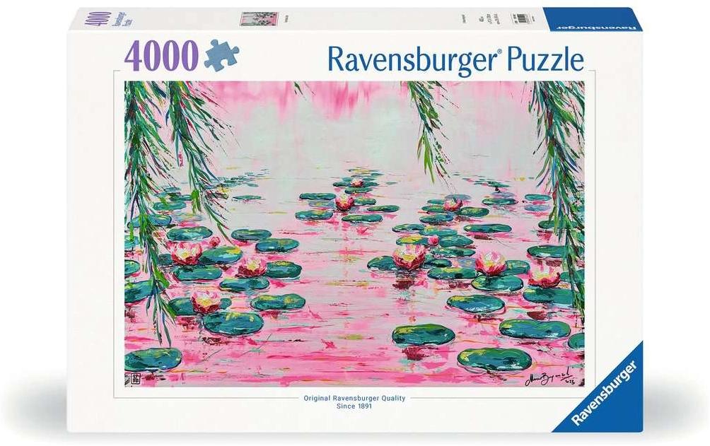 Ravensburger Puzzle »Pink Water Lilies«, (4000 tlg.) von Ravensburger