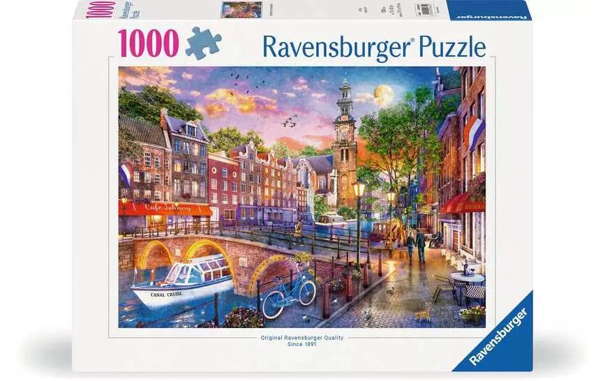 Ravensburger Puzzle »Sonnenuntergang Amsterdam 1000 Teile« von Ravensburger