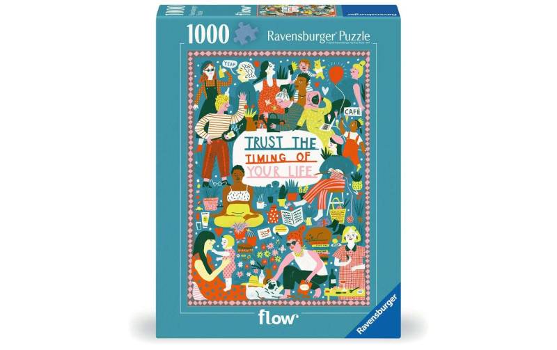 Ravensburger Puzzle »Trust Timing of your Life«, (1000 tlg.) von Ravensburger