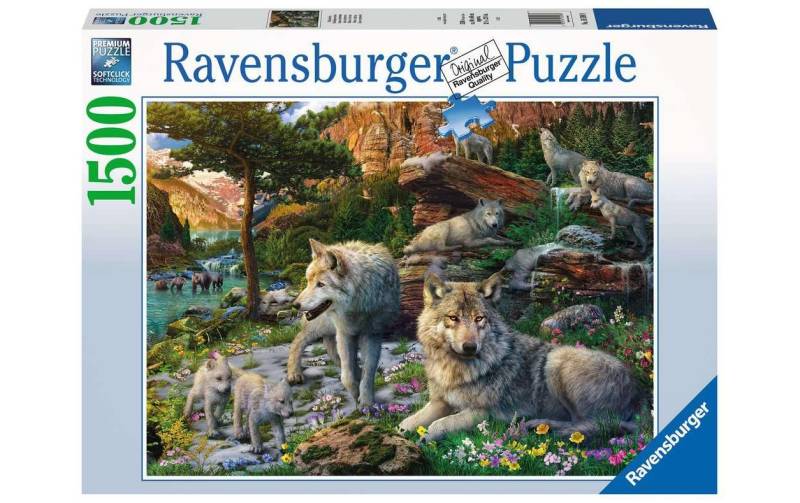 Ravensburger Puzzle »Wolfsrudel«, (1500 tlg.) von Ravensburger