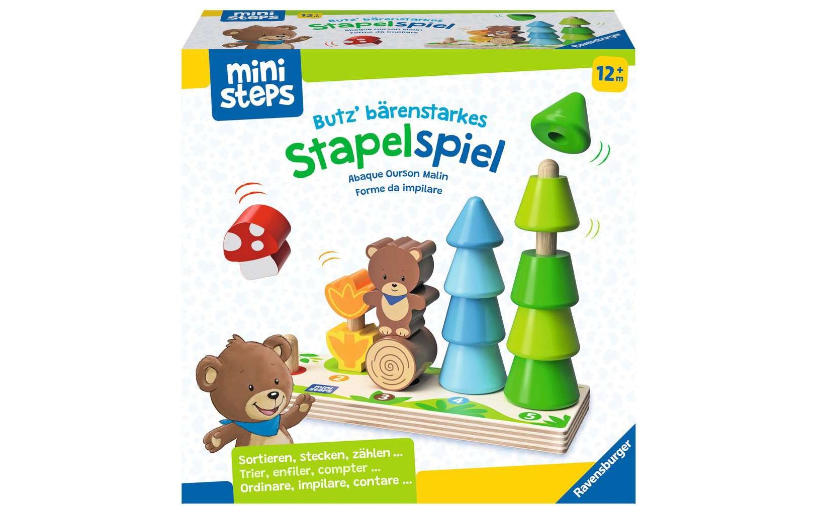 Ravensburger Spiel »Butz bärenstarkes Stapelspiel«, Holzart: Buche, Linde von Ravensburger