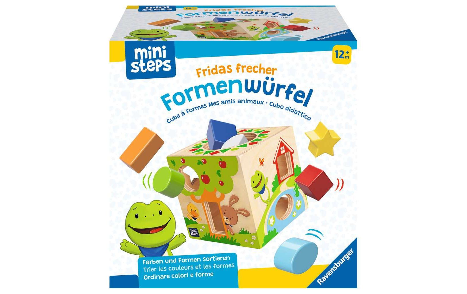 Ravensburger Spiel »Fridas frecher Formenwürfel«, Holzart: Buche, Linde von Ravensburger