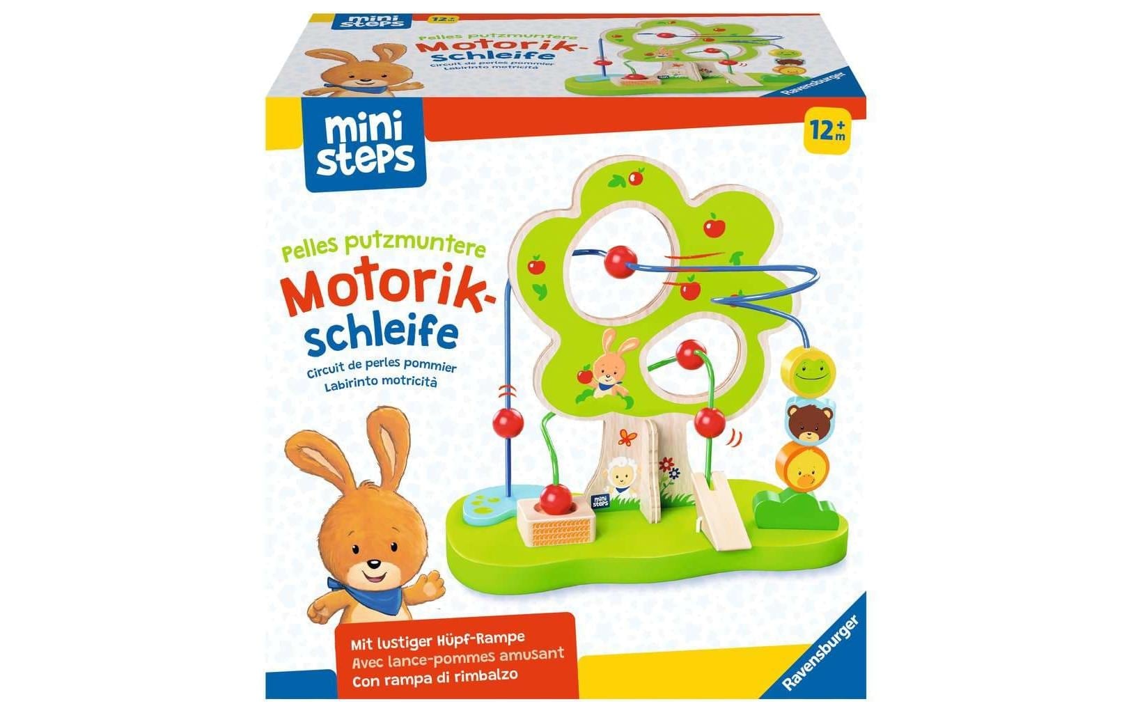 Ravensburger Spiel »Pelles putzmuntere Motorikschleife«, Holzart: Buche, Linde von Ravensburger