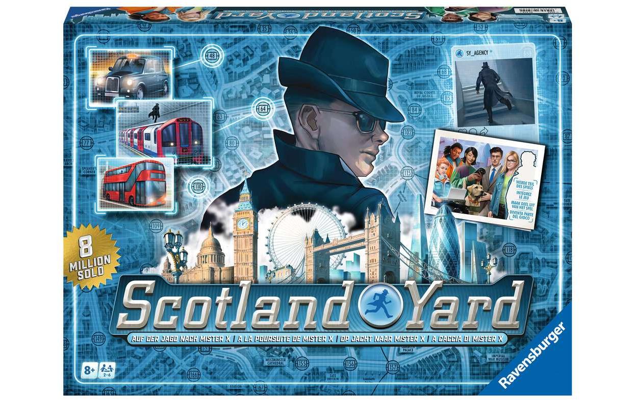 Ravensburger Spiel »Scotland Yard«, Sprache: Deutsch; Französisch; Italienisch von Ravensburger