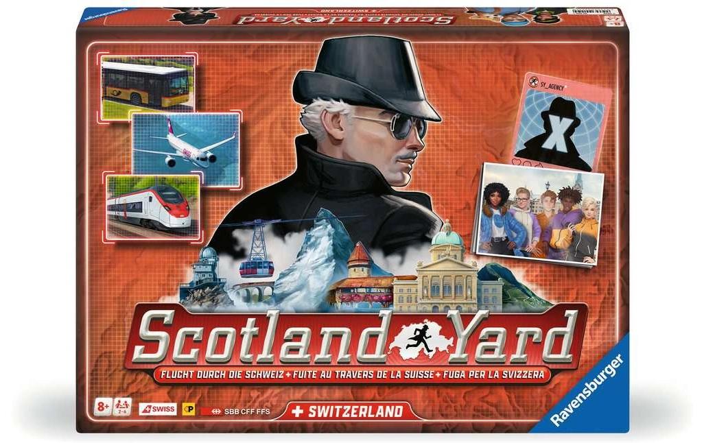 Ravensburger Spiel »Scotland Yard Switzerland DE/FR/IT/EN« von Ravensburger