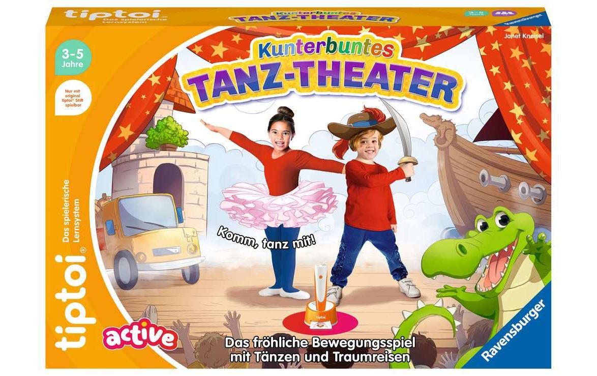 Ravensburger Spiel »tiptoi ACTIVE Kunterbuntes Tanz-Theater« von Ravensburger