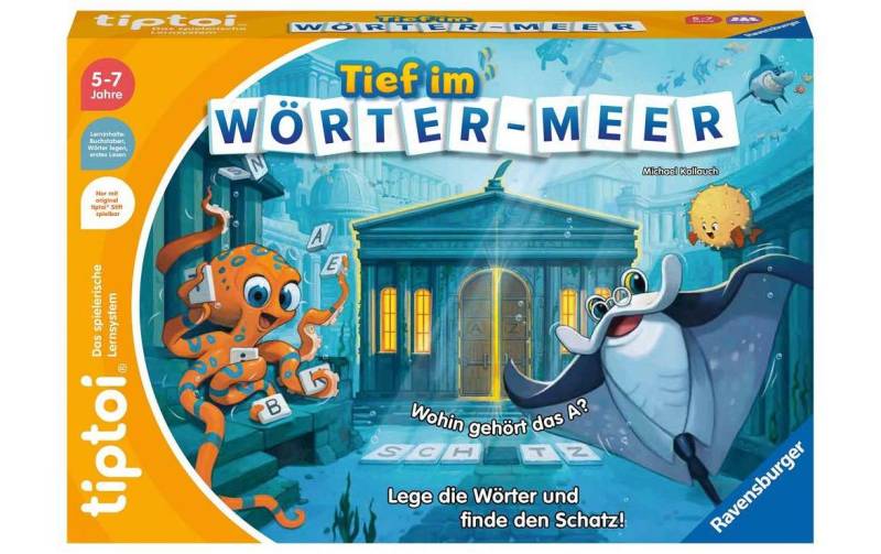 Ravensburger Spiel »tiptoi Tief im Wörter-Meer« von Ravensburger