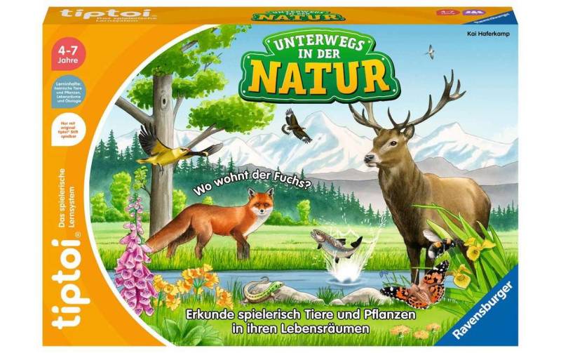 Ravensburger Spiel »tiptoi Unterwegs in der Natur« von Ravensburger