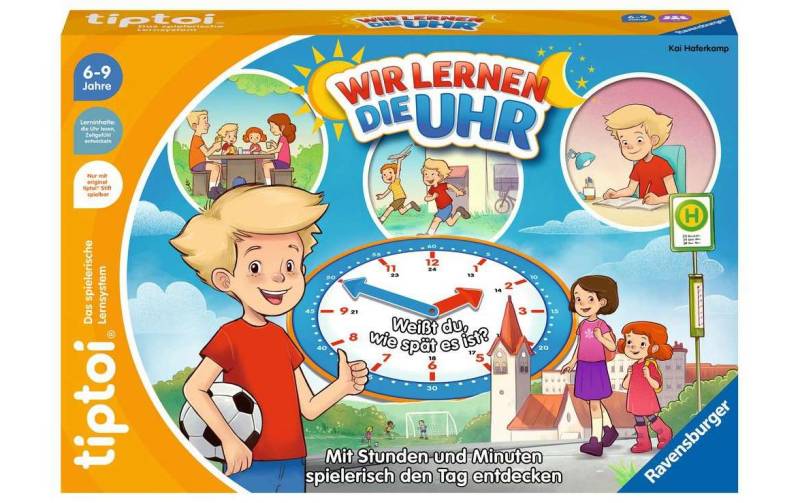 Ravensburger Spiel »tiptoi Wir lernen die Uhr« von Ravensburger