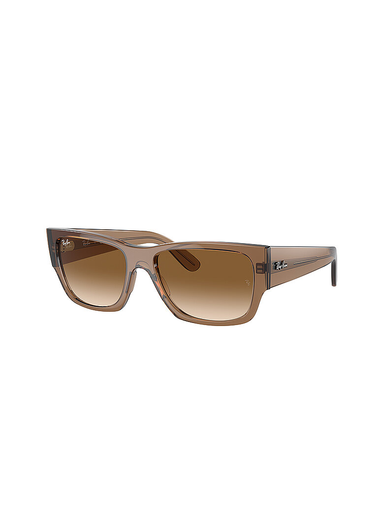 RAY BAN Sonnenbrille 0RB0947S/56 CARLOS hellbraun von Ray Ban