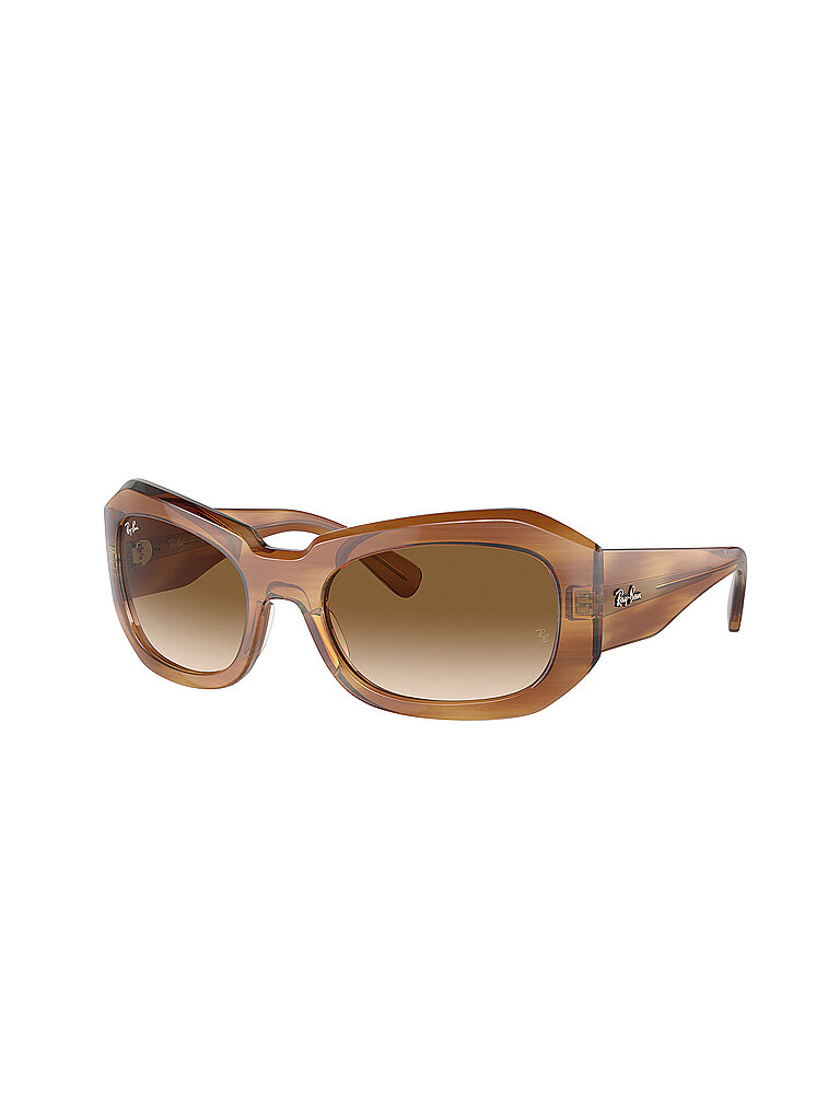 RAY BAN Sonnenbrille 0RB2212/56 hellbraun von Ray Ban