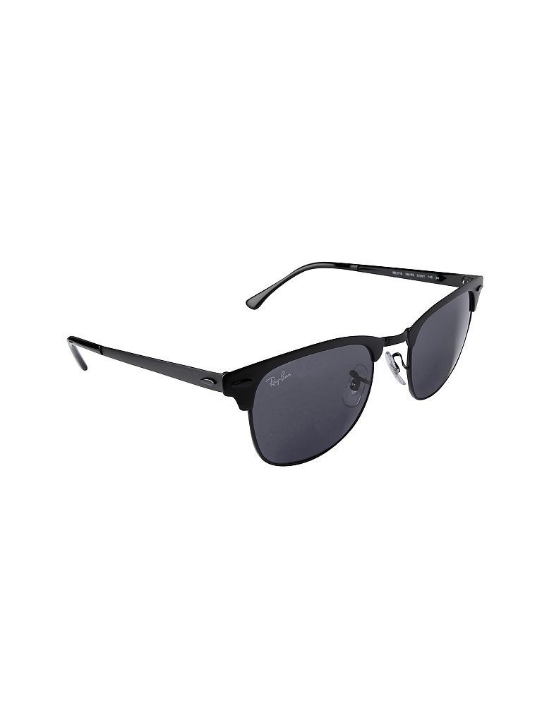 RAY BAN Sonnenbrille Clubmaster Metal RB3716/51 schwarz von Ray Ban