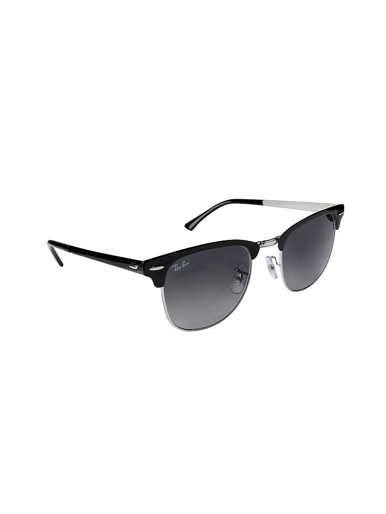 RAY BAN Sonnenbrille Clubmaster Metal RB3716/51 schwarz von Ray Ban