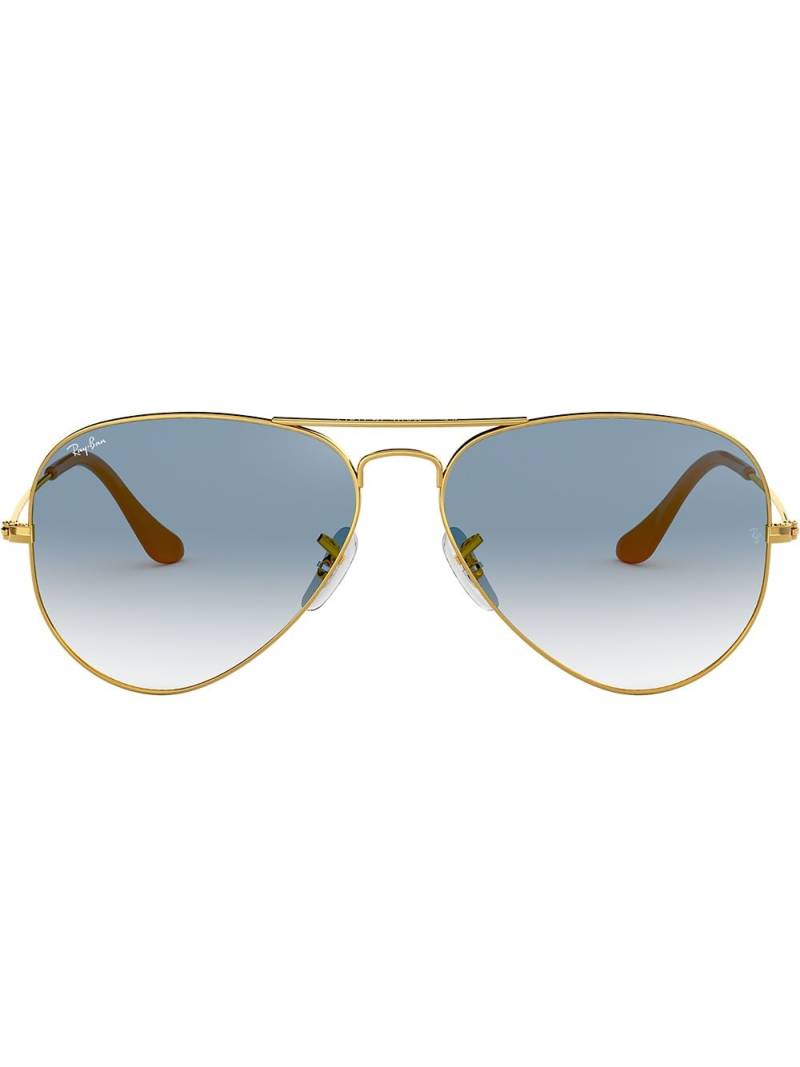 Ray-Ban aviator-frame sunglasses - Gold von Ray-Ban