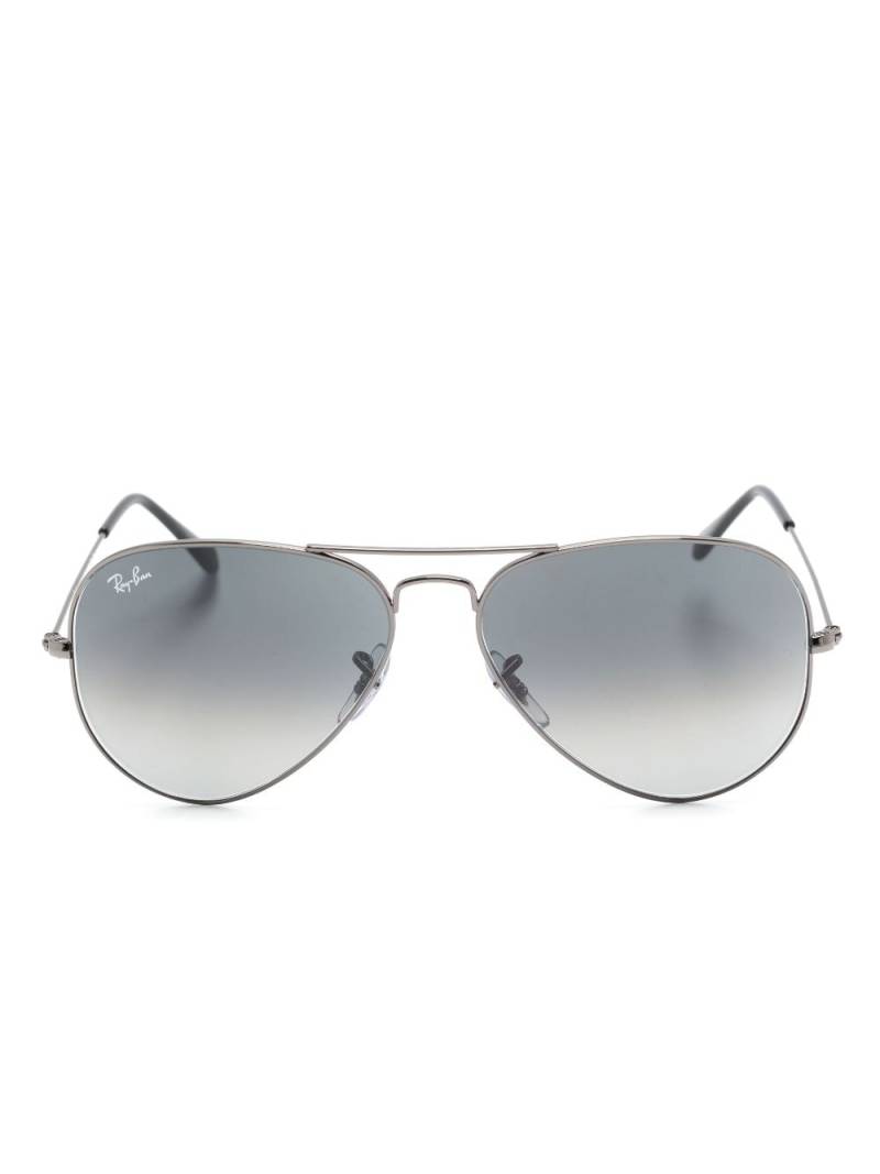 Ray-Ban Aviator Large gradient sunglasses - Black von Ray-Ban