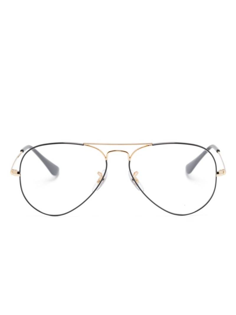 Ray-Ban Aviator Optics glasses - Black von Ray-Ban