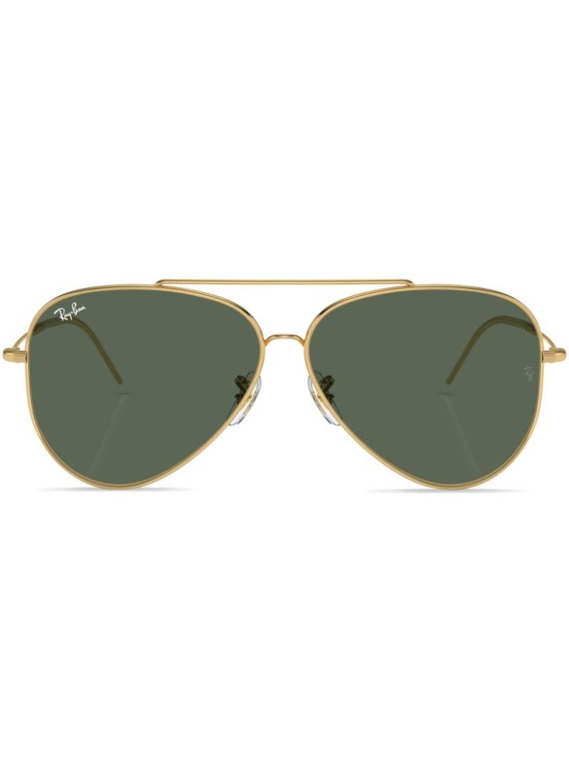 Ray-Ban Aviator Reverse pilot-frame sunglasses - Gold von Ray-Ban