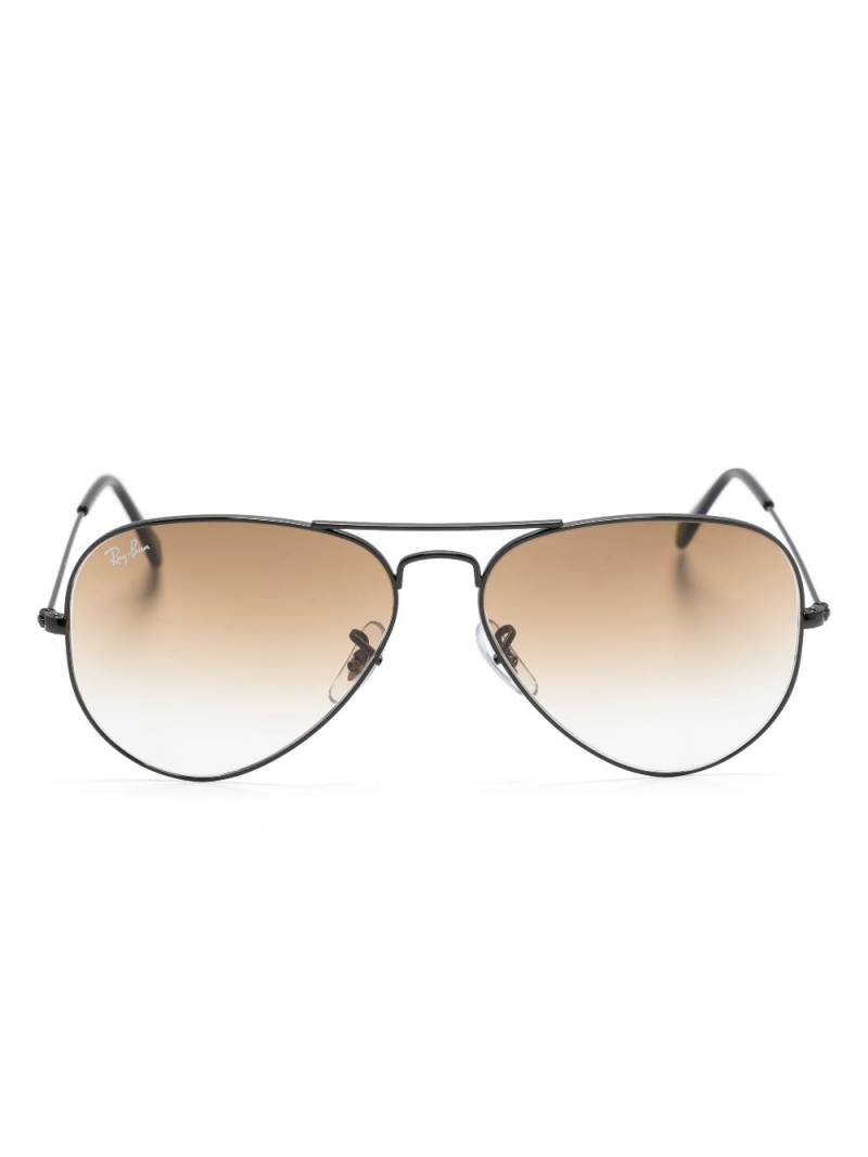 Ray-Ban Aviator gradient sunglasses - Black von Ray-Ban