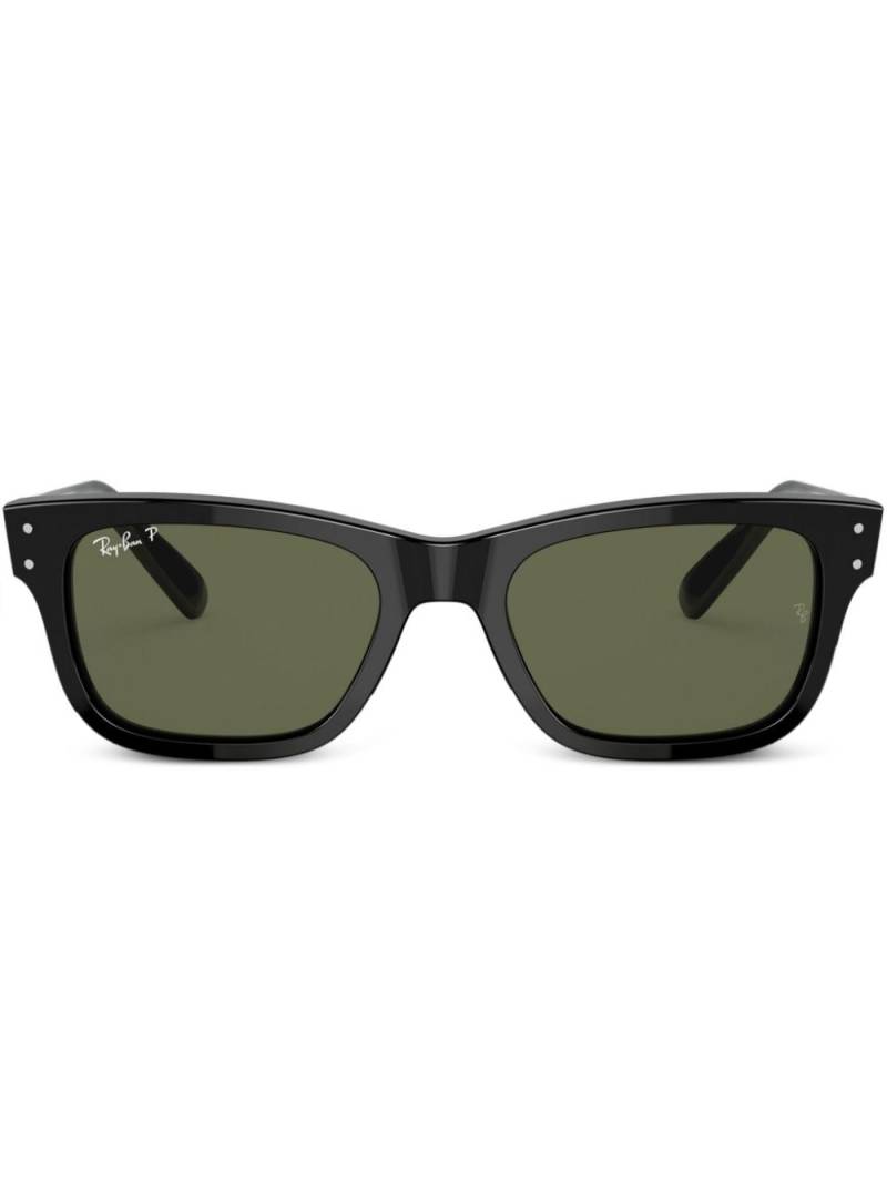 Ray-Ban Burbank rectangle-frame sunglasses - Black von Ray-Ban