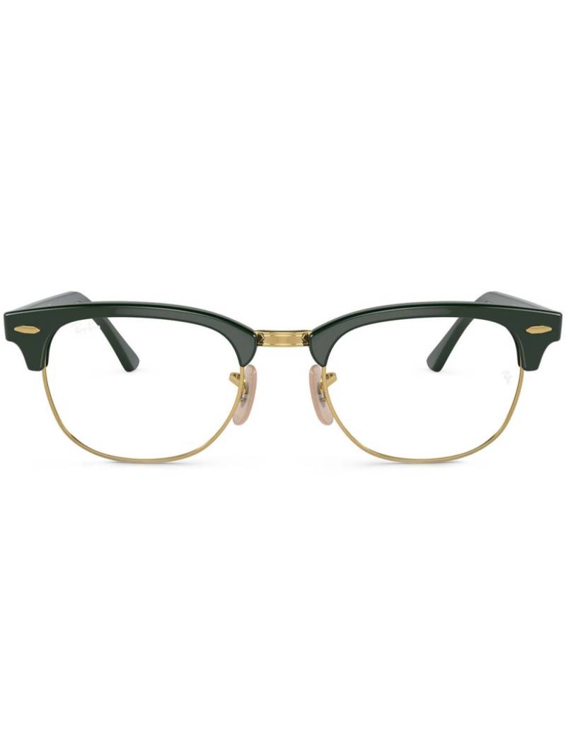 Ray-Ban Clubmaster Green on gold glasses von Ray-Ban